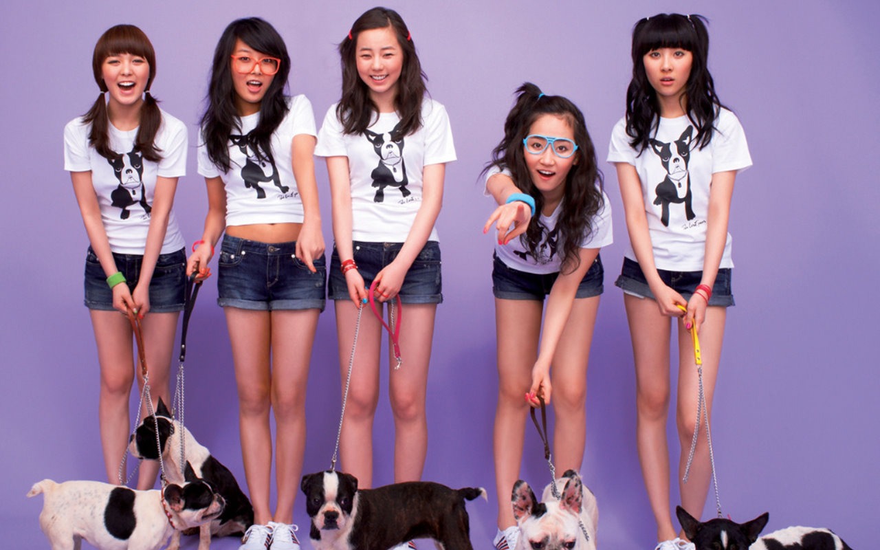 Wonder Girls Korejština krásu portfolio #7 - 1280x800