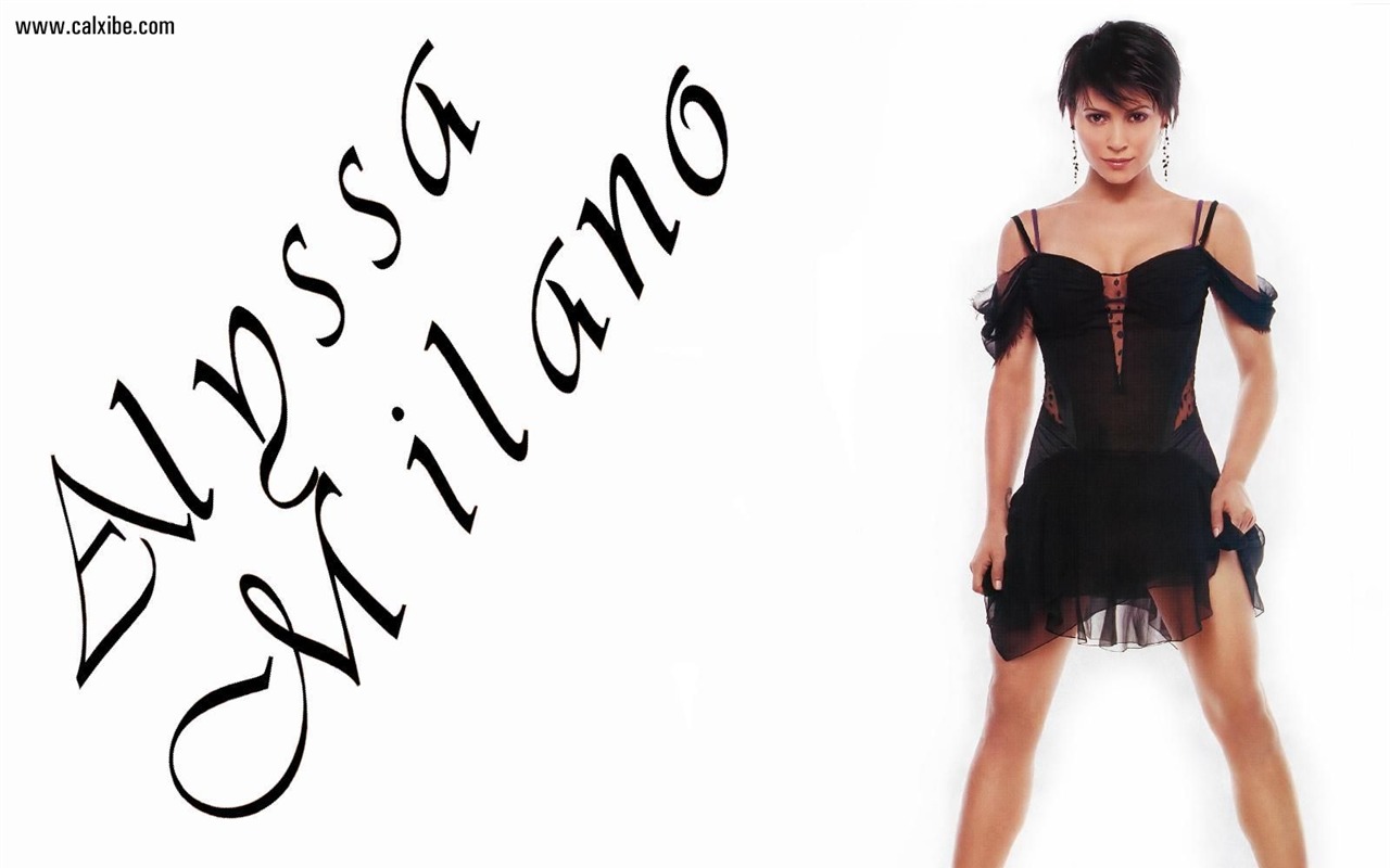 Alyssa Milano 艾莉莎·米兰诺 美女壁纸(二)25 - 1280x800