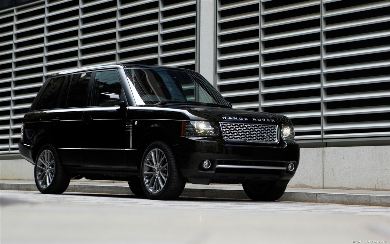 Land Rover Range Rover Negro Edición - 2011 fondos de escritorio de alta definición #3 - 1280x800