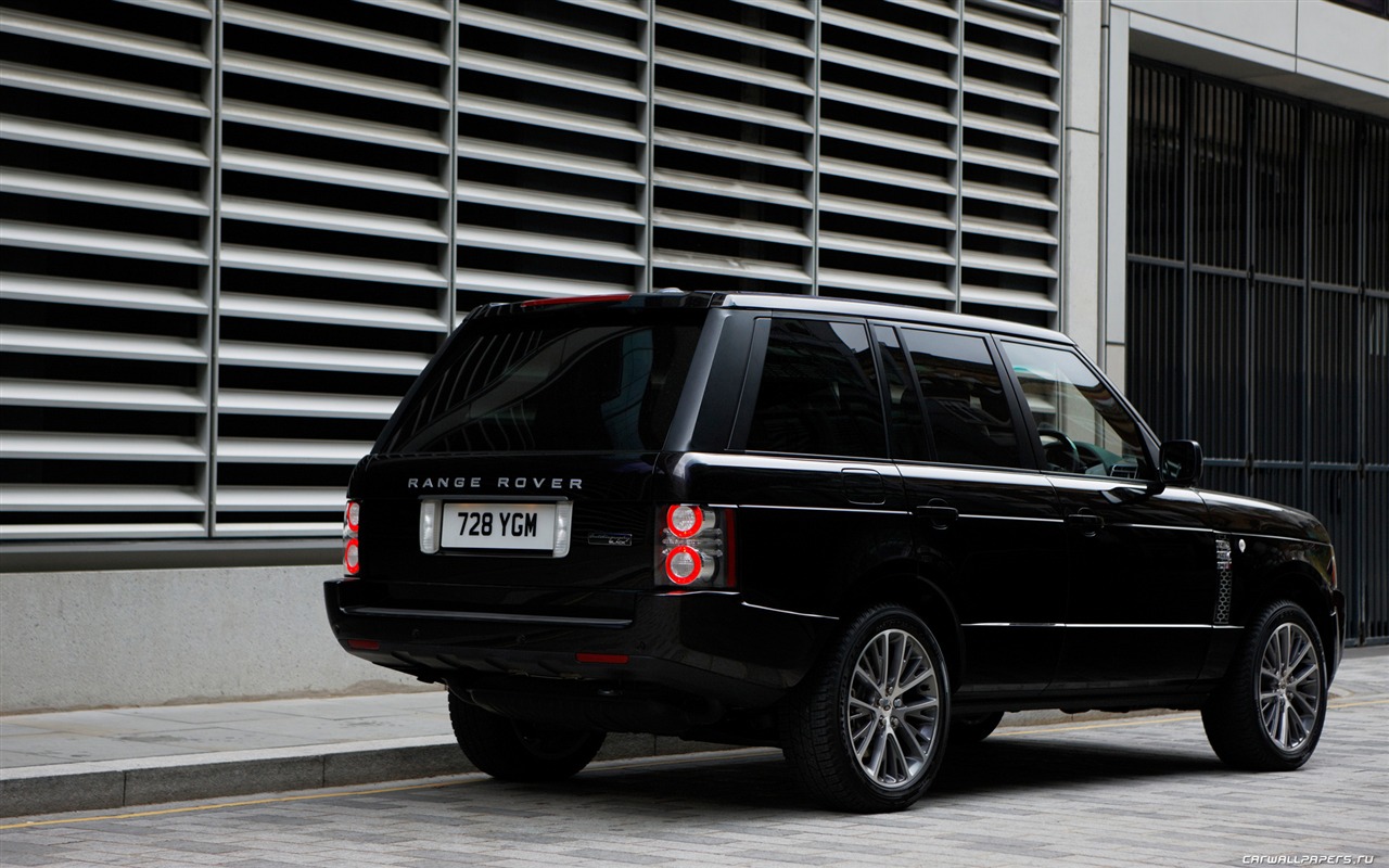 Land Rover Range Rover Black Edition - 2011 HD Wallpaper #4 - 1280x800