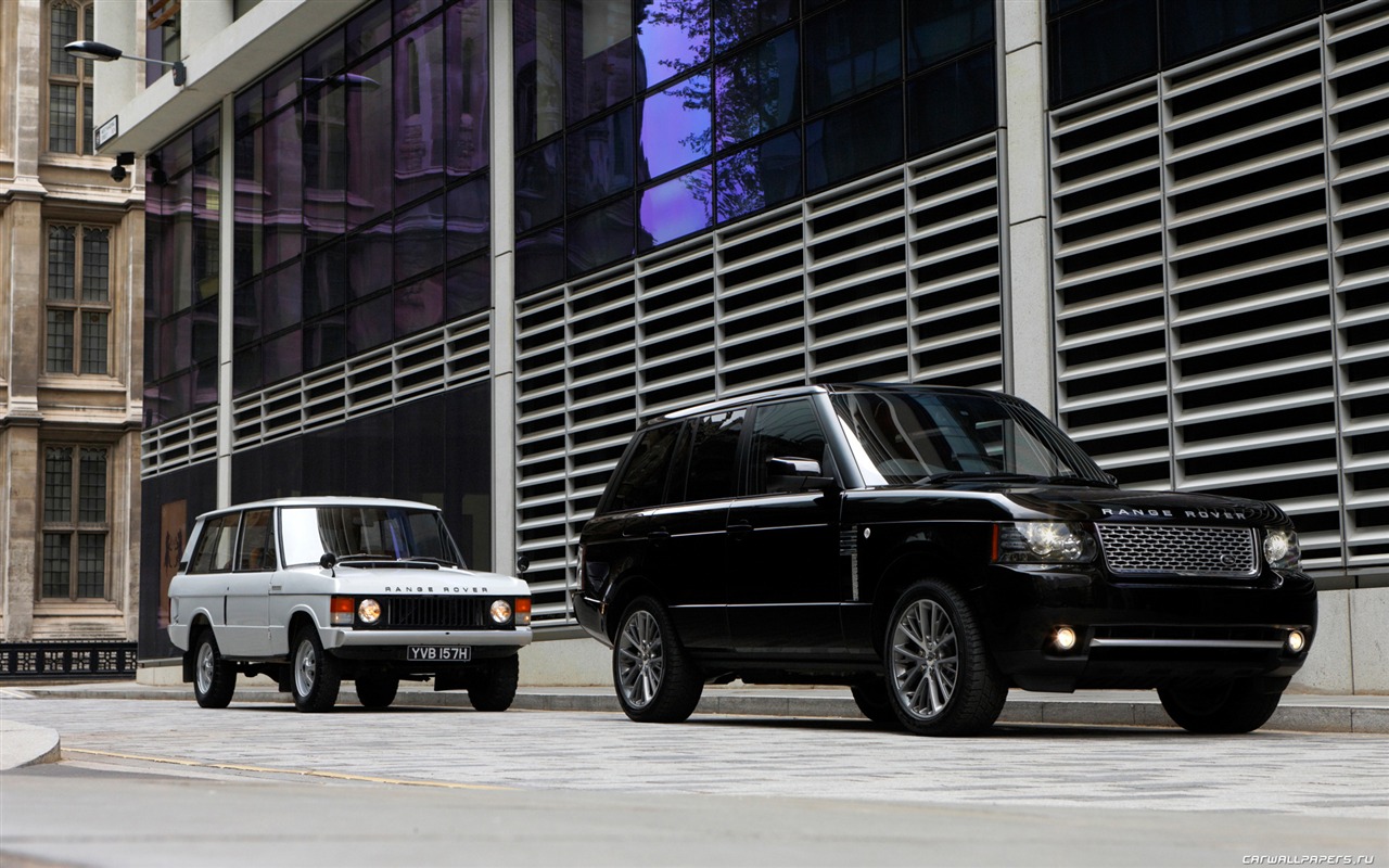 Land Rover Range Rover Black Edition - 2011 HD tapetu #6 - 1280x800