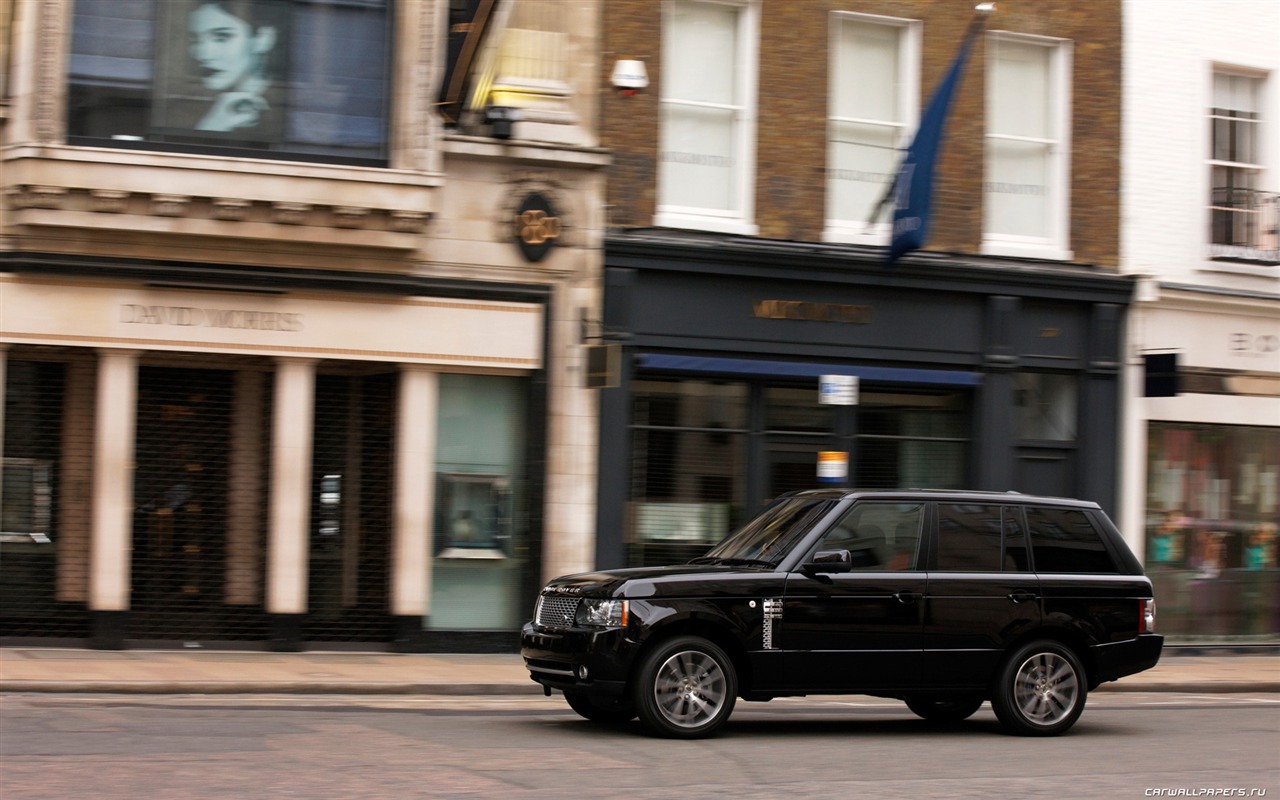Land Rover Range Rover Black Edition - 2011 HD wallpaper #8 - 1280x800