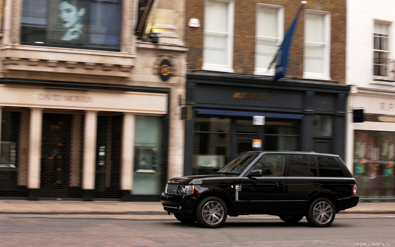 Land Rover Range Rover Black Edition - 2011 HD Wallpaper #8 - 1280x800