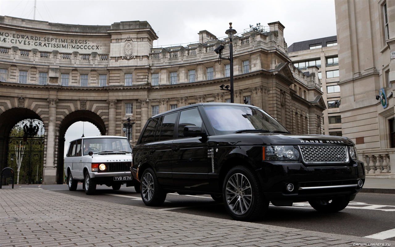 Land Rover Range Rover Black Edition - 2011 HD Wallpaper #9 - 1280x800