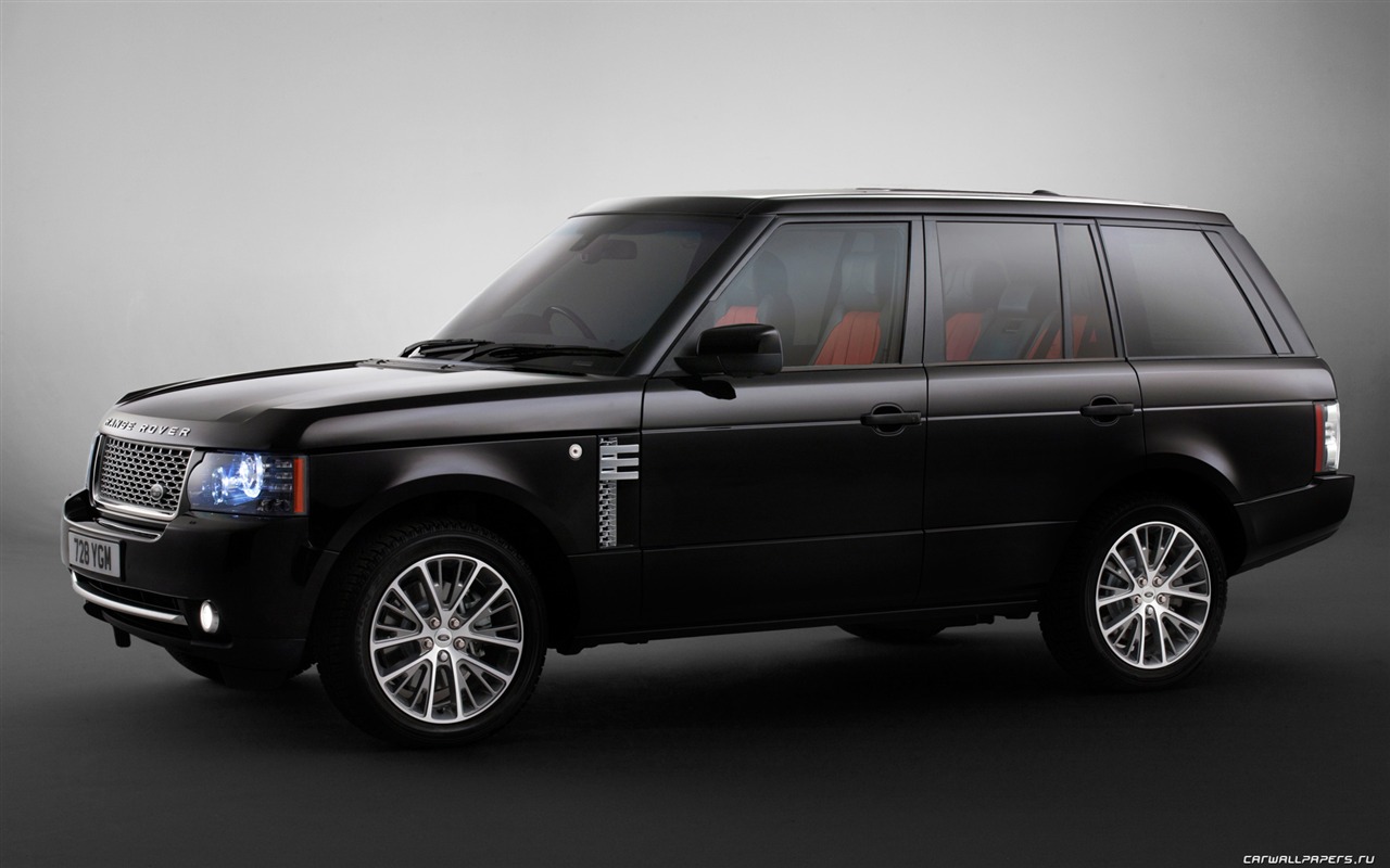 Land Rover Range Rover Black Edition - 2011 HD tapetu #17 - 1280x800
