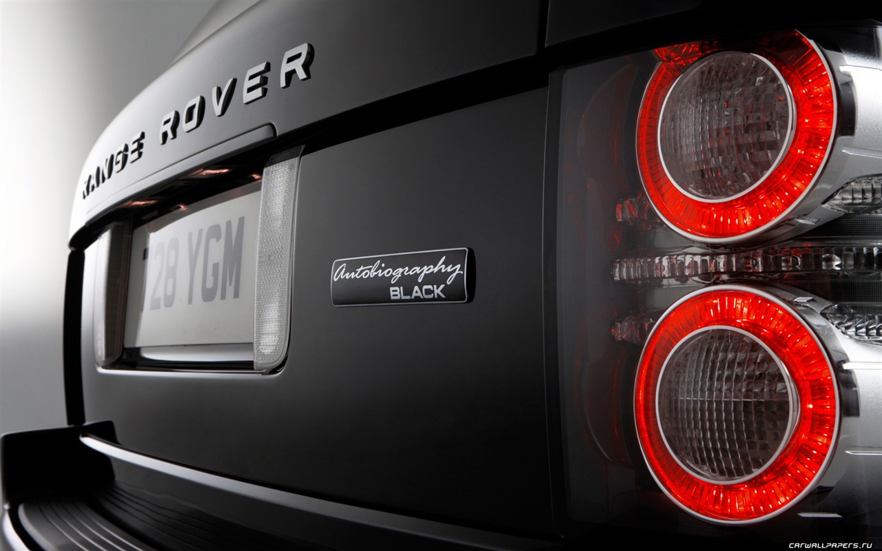 Land Rover Range Rover Black Edition - 2011 HD Wallpaper #22 - 1280x800