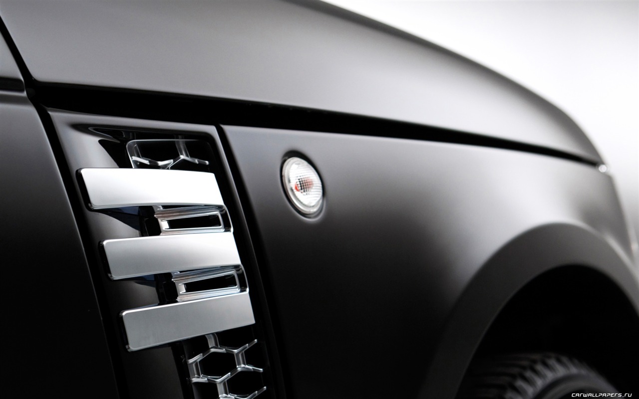 Land Rover Range Rover Black Edition - 2011 HD tapetu #24 - 1280x800