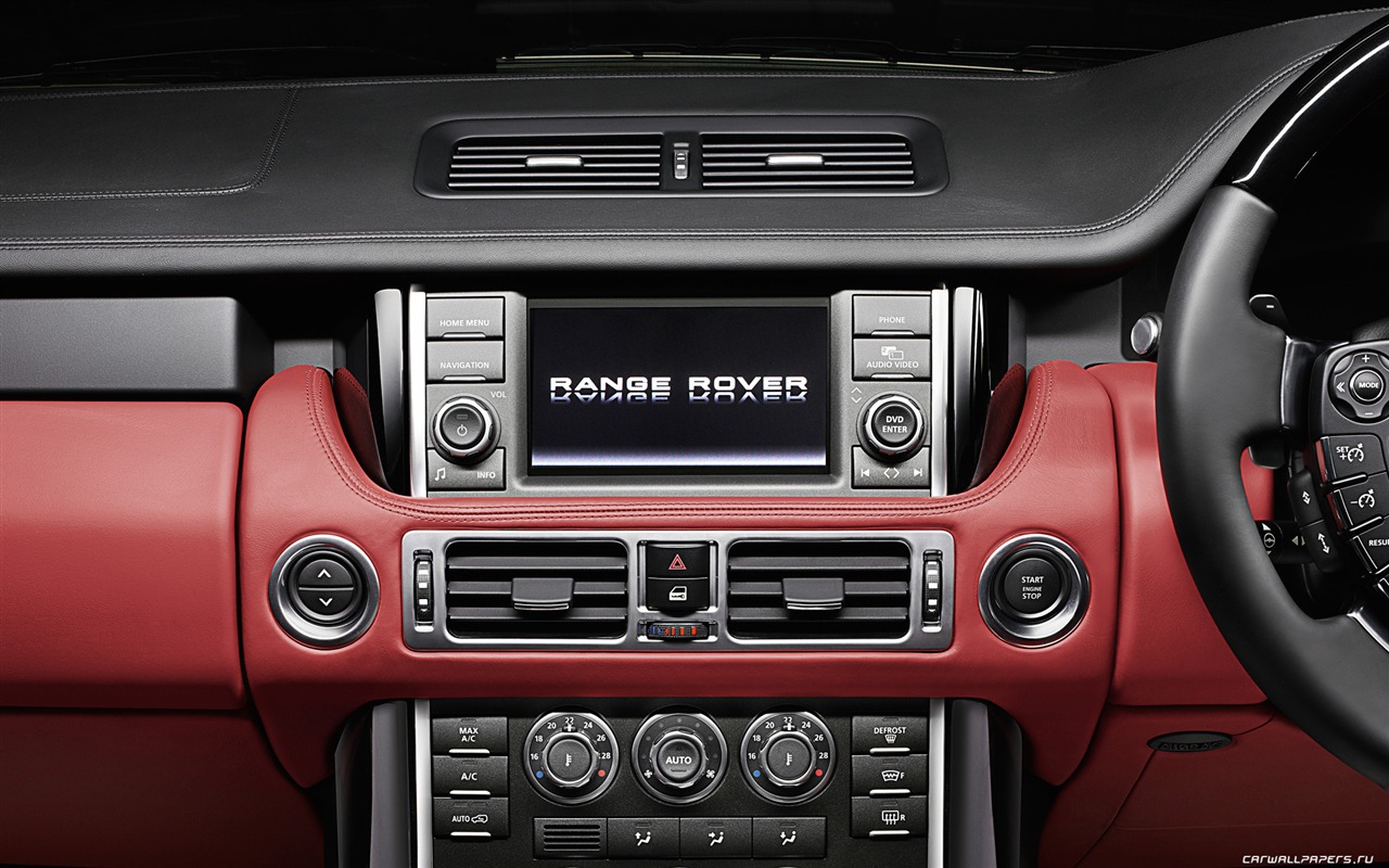 Land Rover Range Rover Black Edition - 2011 HD Wallpaper #27 - 1280x800