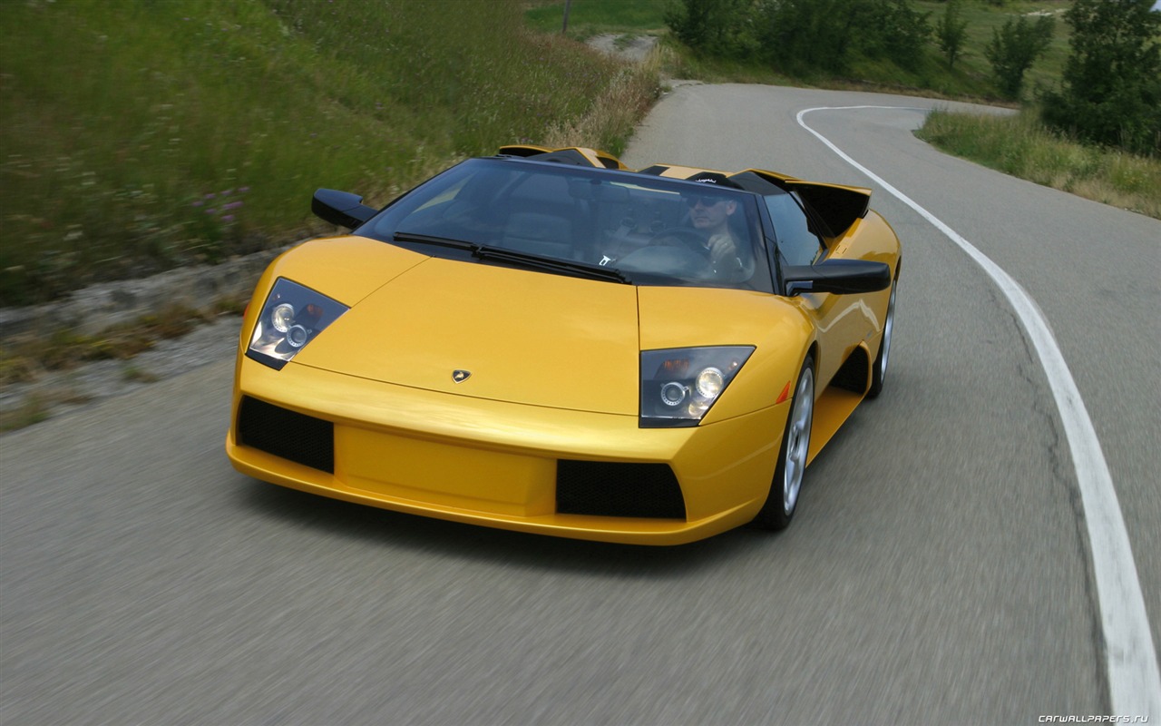 Lamborghini Murcielago Roadster - 2004 HD обои #4 - 1280x800