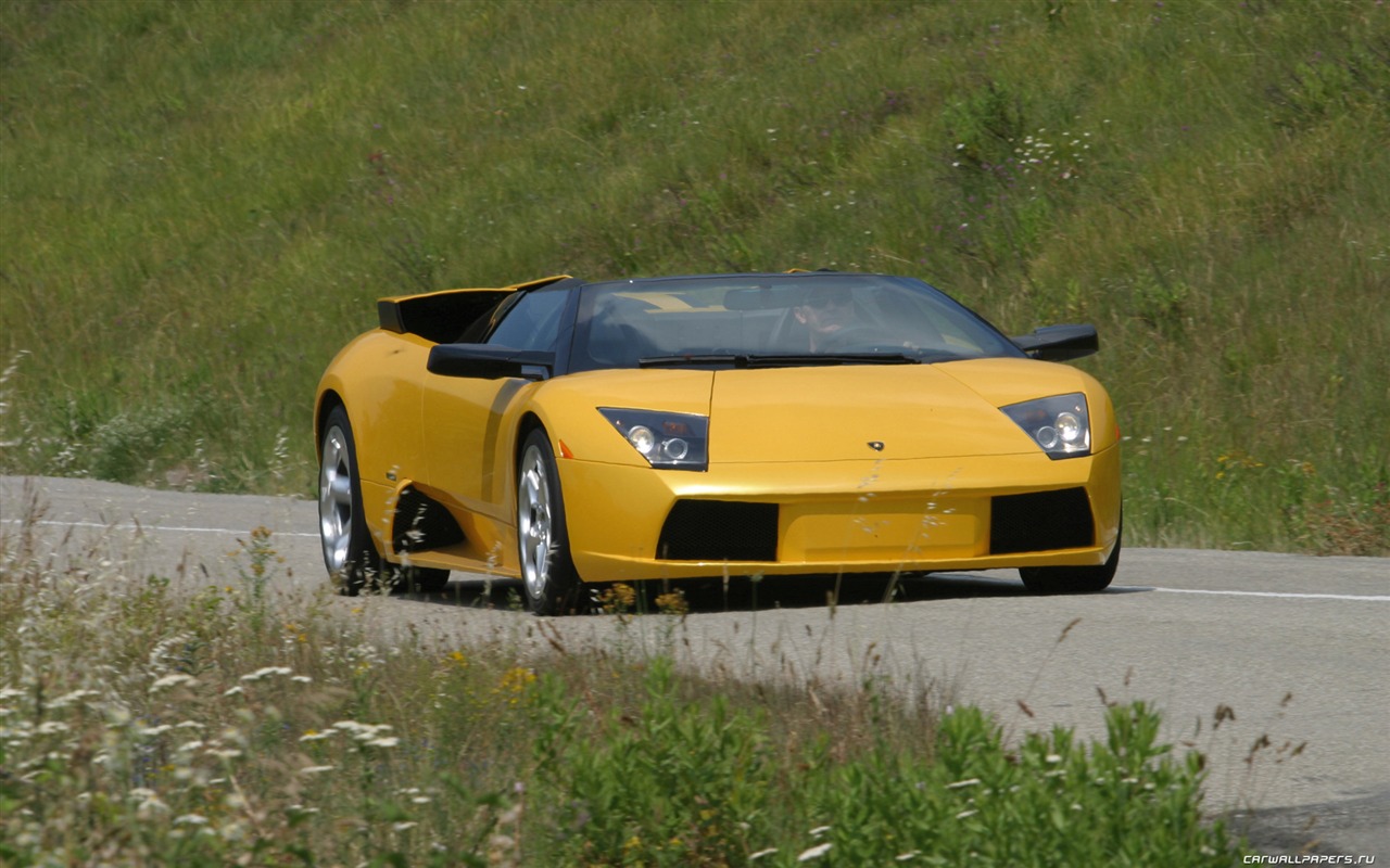 Lamborghini Murcielago Roadster - 2004 HD обои #7 - 1280x800
