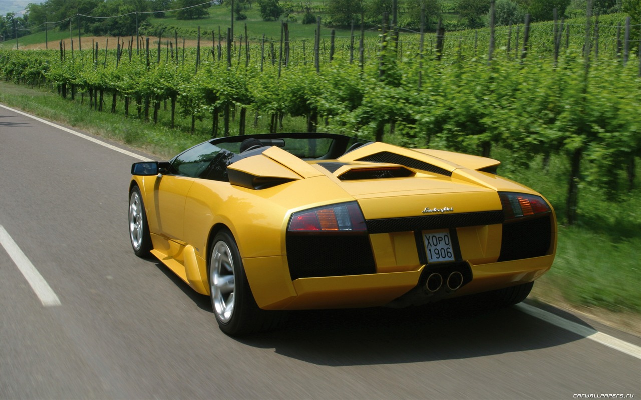 Lamborghini Murcielago Roadster - 2004 fonds d'écran HD #8 - 1280x800