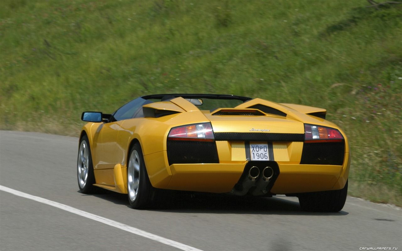 Lamborghini Murcielago Roadster - 2004 HD обои #9 - 1280x800