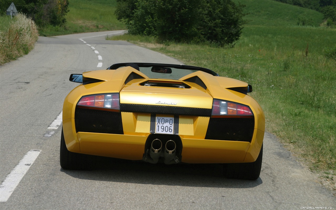 Lamborghini Murcielago Roadster - 2004 fonds d'écran HD #10 - 1280x800