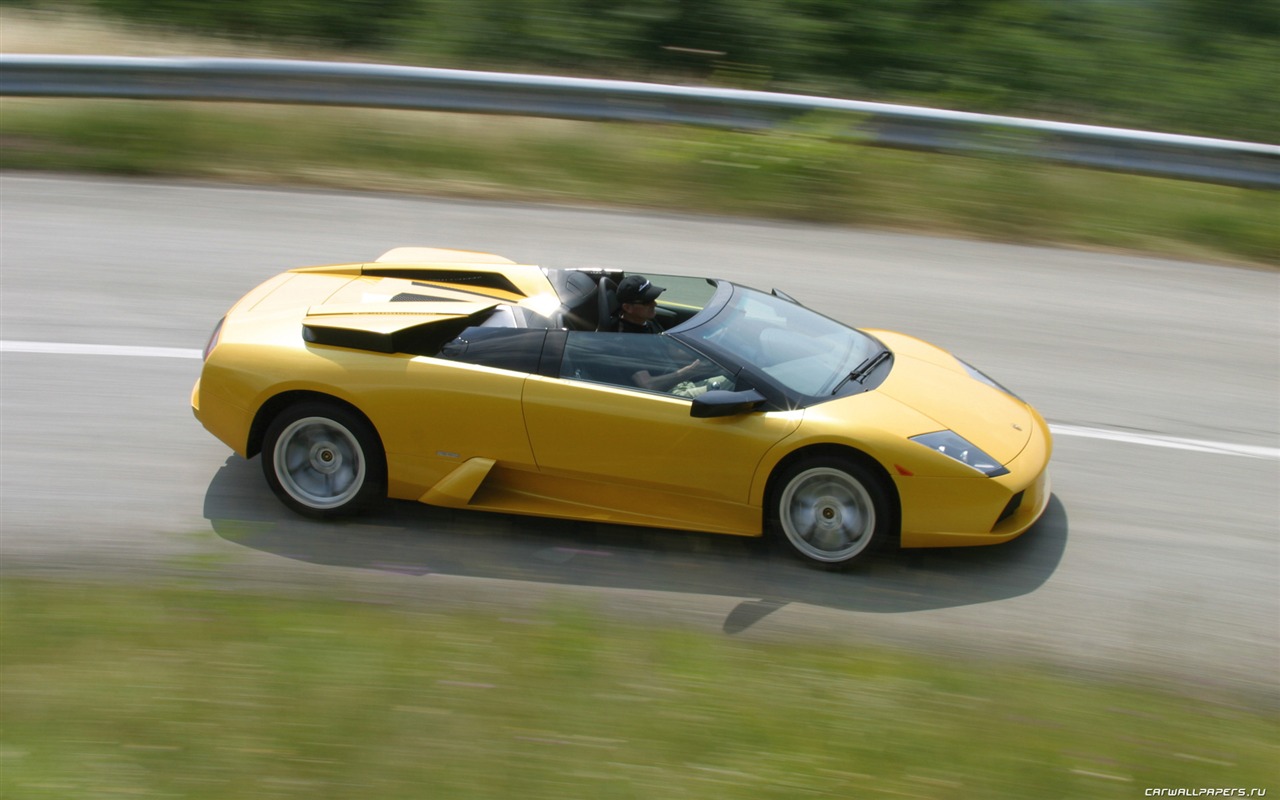 Lamborghini Murcielago Roadster - 2004 fonds d'écran HD #13 - 1280x800