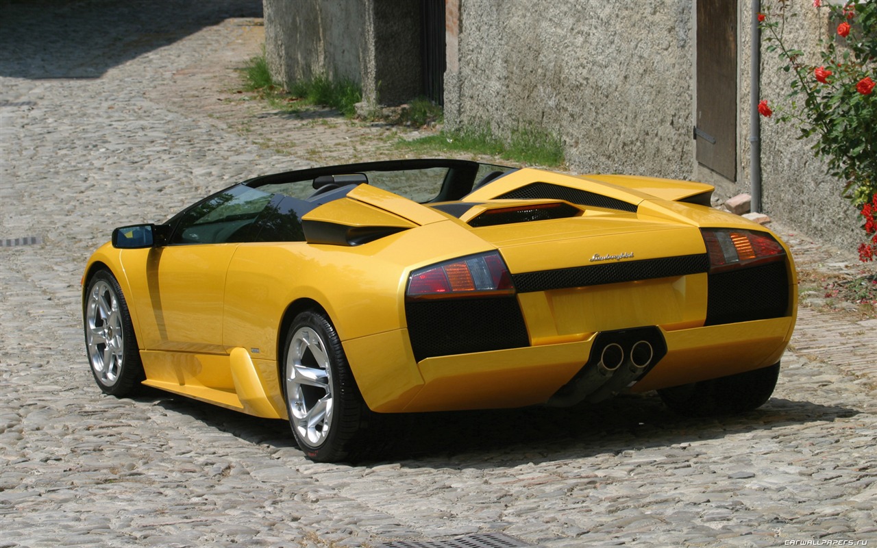 Lamborghini Murcielago Roadster - 2004 HD обои #16 - 1280x800