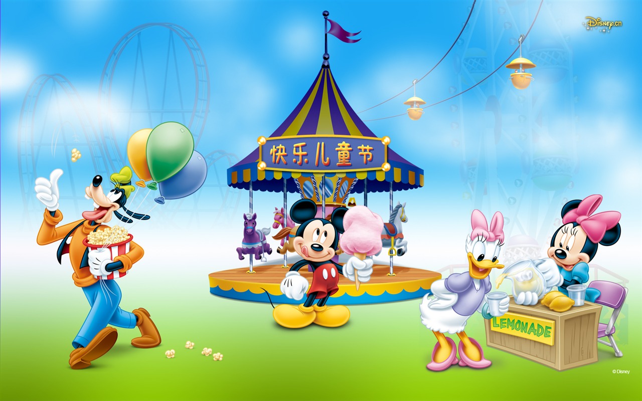 Disney cartoon Mickey Wallpaper (2) #1 - 1280x800