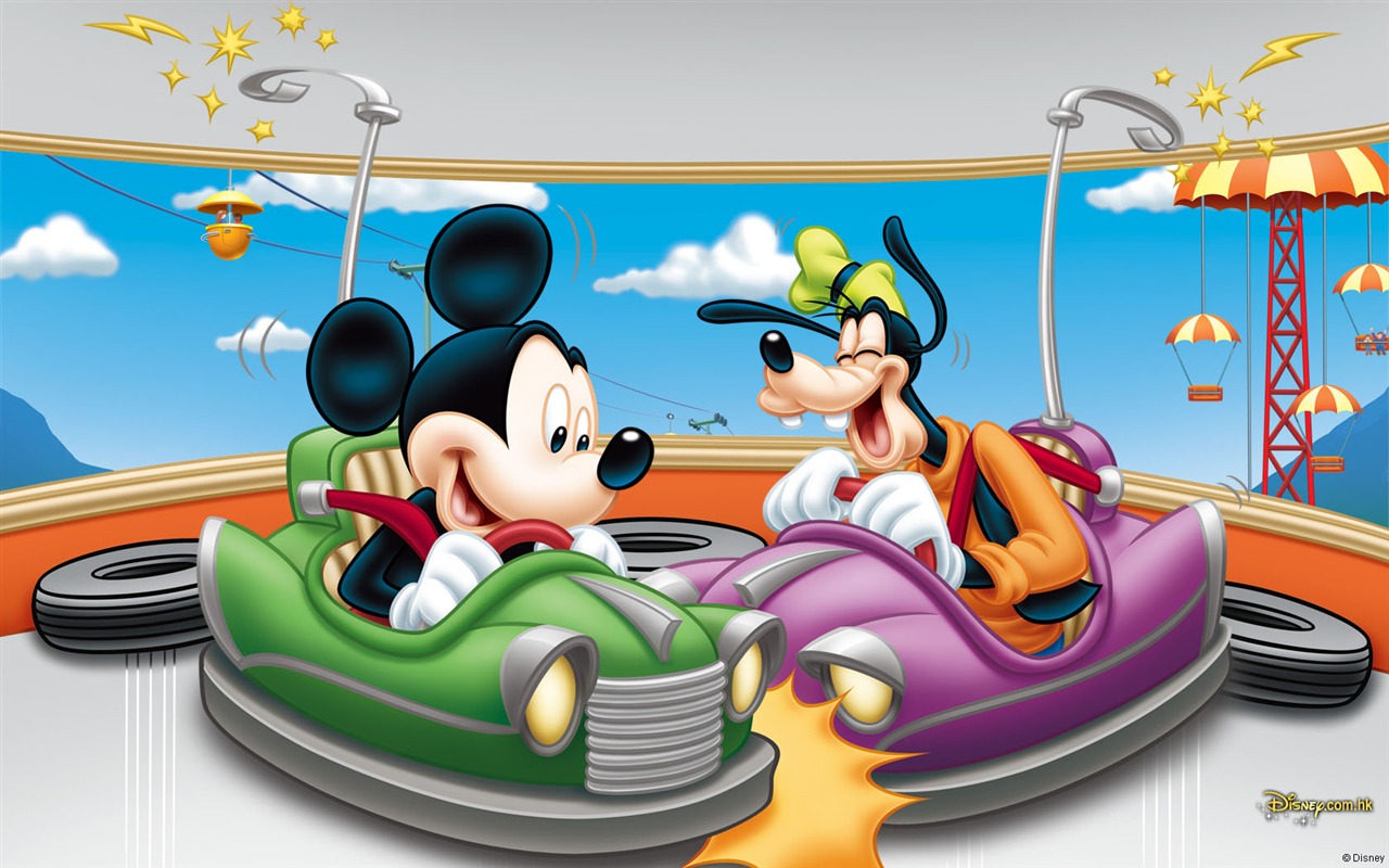 디즈니 만화 미키 배경 화면 (2) #20 - 1280x800