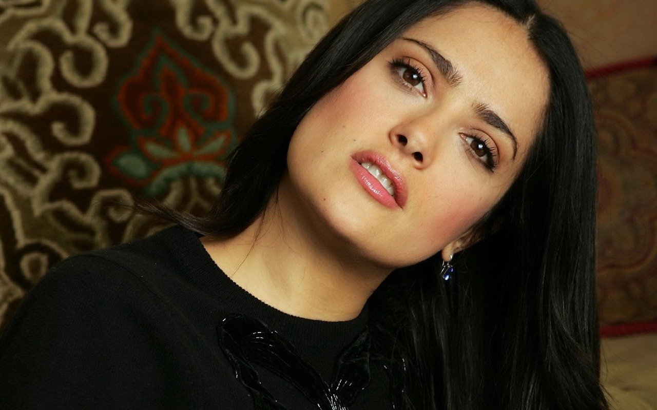 Salma 하이에크 아름다운 배경 화면 (2) #12 - 1280x800