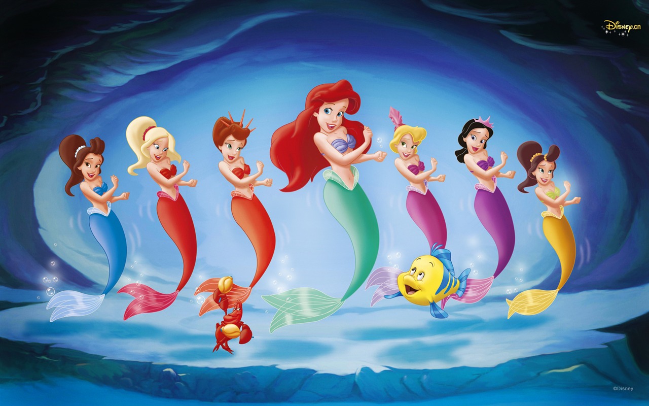 Princesa Disney de dibujos animados fondos de escritorio (2) #18 - 1280x800