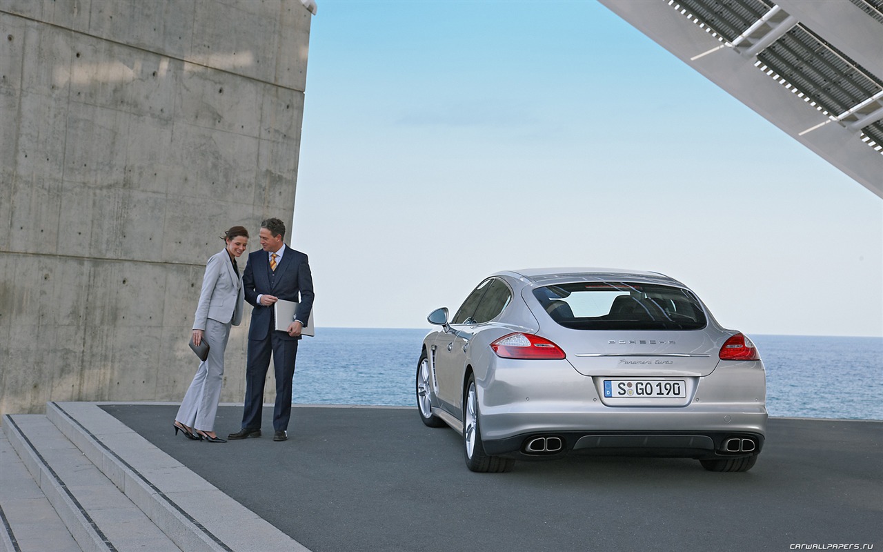 포르쉐 Panamera 터보 - 2009의 HD 벽지 #43 - 1280x800