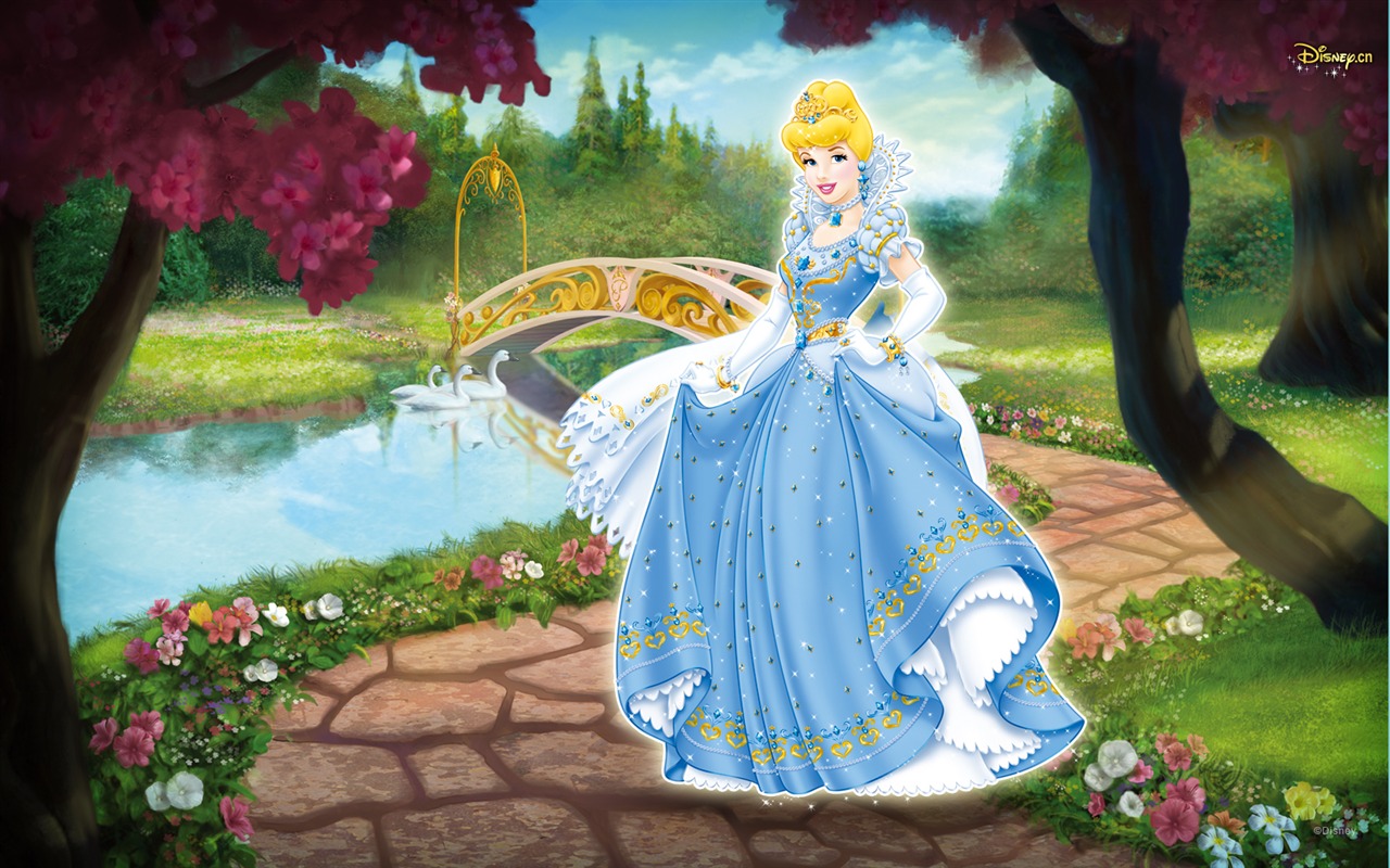 Princesa Disney de dibujos animados fondos de escritorio (3) #6 - 1280x800