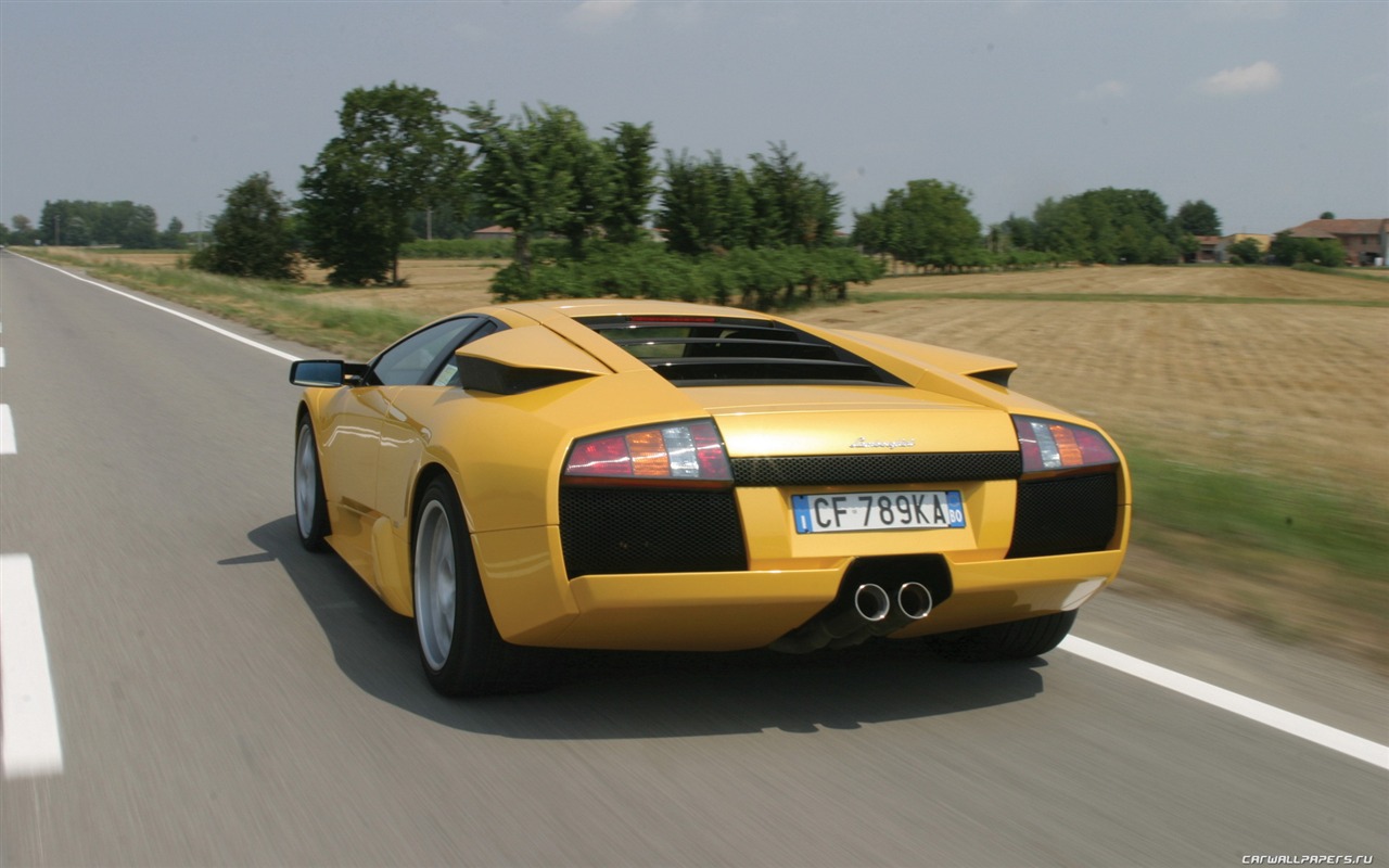 Lamborghini Murcielago - 2001 HD обои (1) #24 - 1280x800