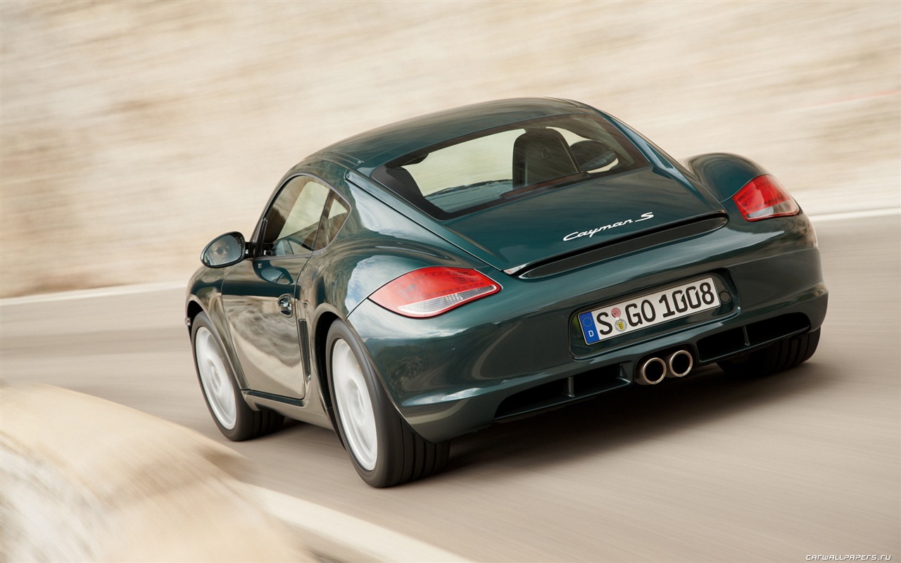 Porsche Cayman S - 2009 HD обои #7 - 1280x800