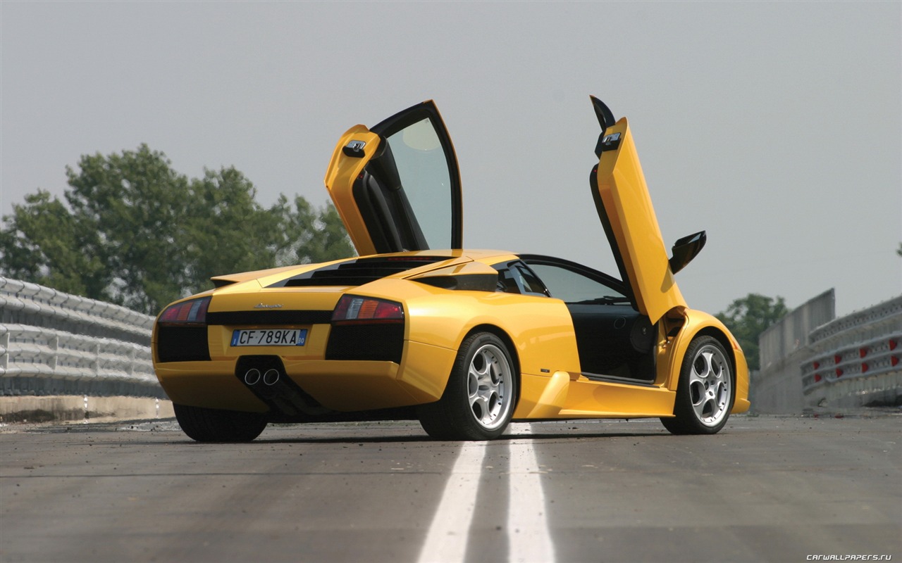 Lamborghini Murcielago - 2001 HD обои (2) #13 - 1280x800
