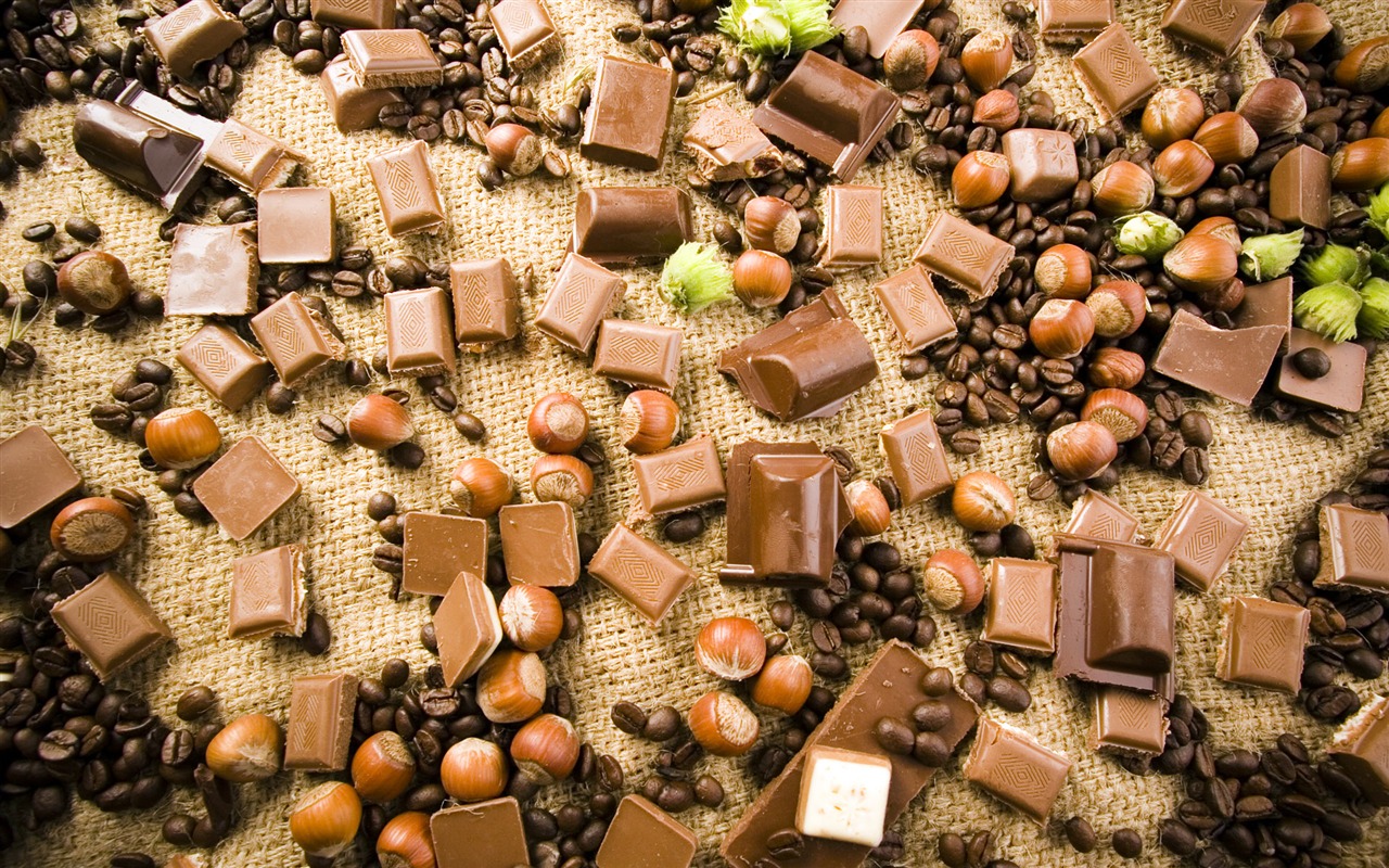 Chocolat close-up fond d'écran (1) #3 - 1280x800