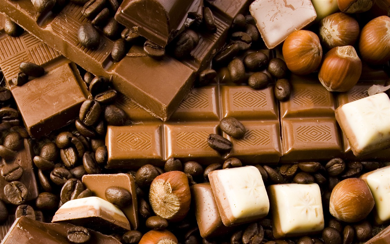 Chocolat close-up fond d'écran (1) #19 - 1280x800