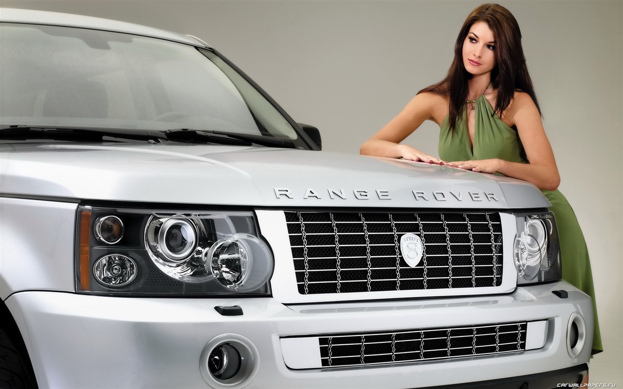 Cars and Girls wallpapers (2) #18 - 1280x800