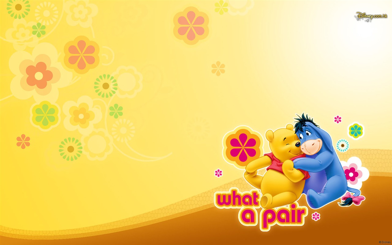 월트 디즈니 만화 곰돌이 푸우 벽지 (1) #6 - 1280x800