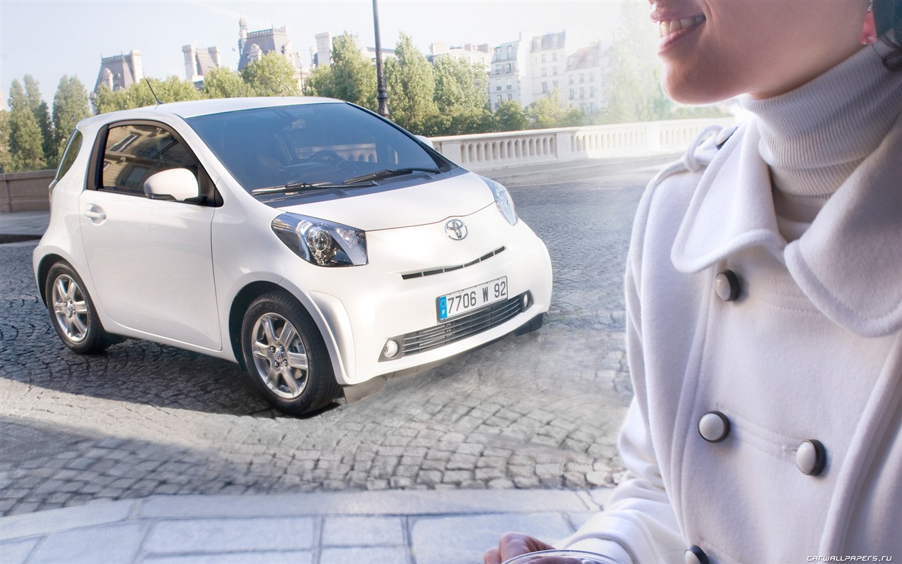 Toyota iQ - 2009 HD wallpaper (2) #18 - 1280x800