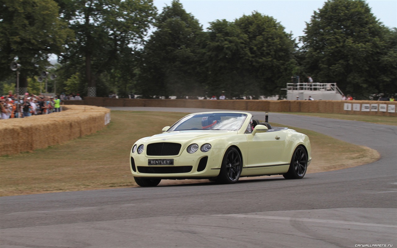 Bentley Continental Supersports Cabrio - 2010 HD Wallpaper #26 - 1280x800