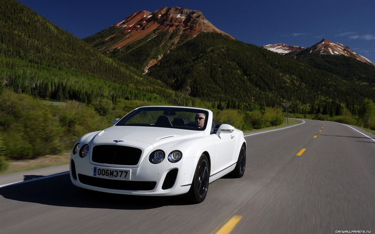 Bentley Continental Supersports Cabrio - 2010 HD Wallpaper #39 - 1280x800