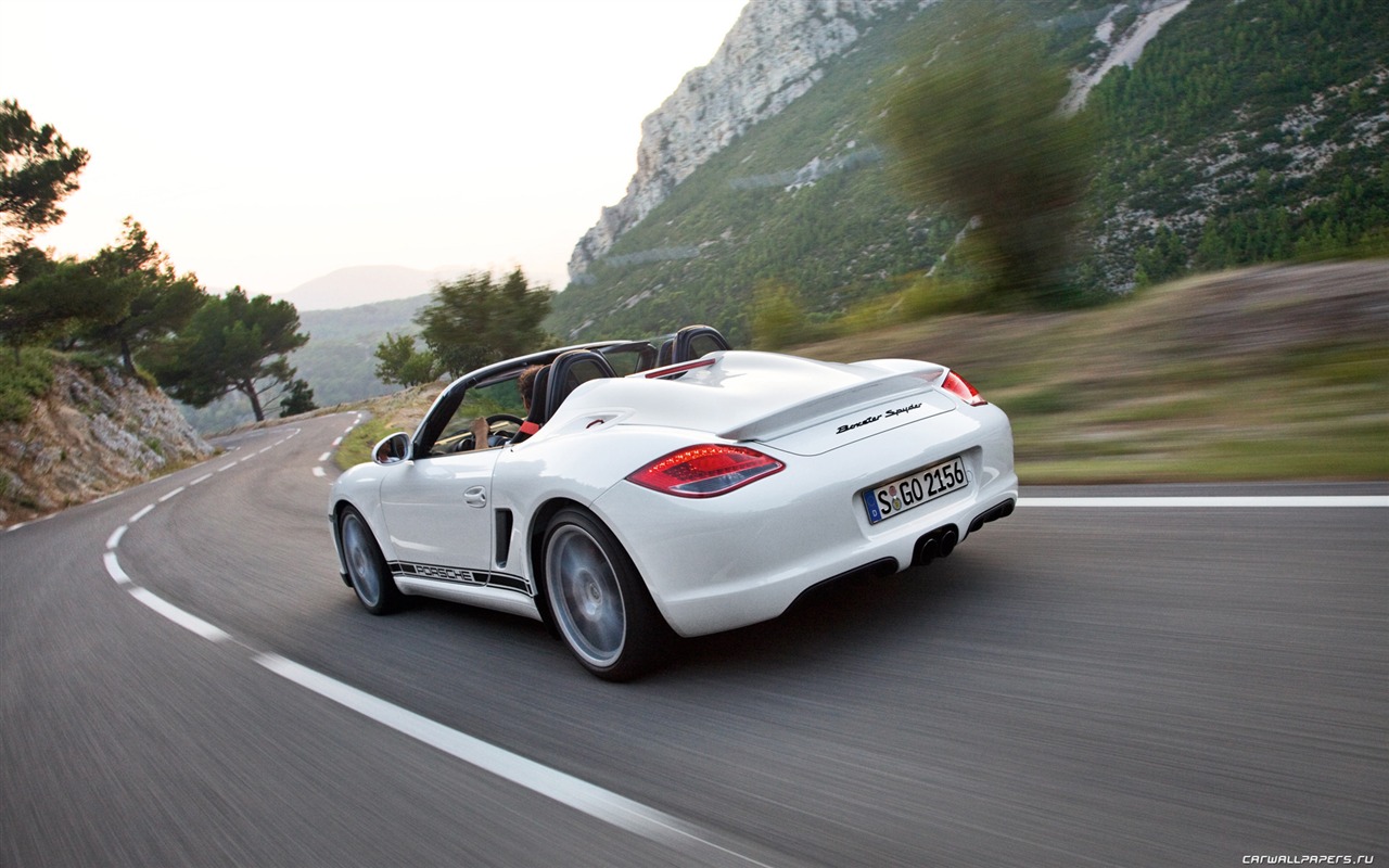 Porsche Boxster Spyder - 2010 fonds d'écran HD #8 - 1280x800