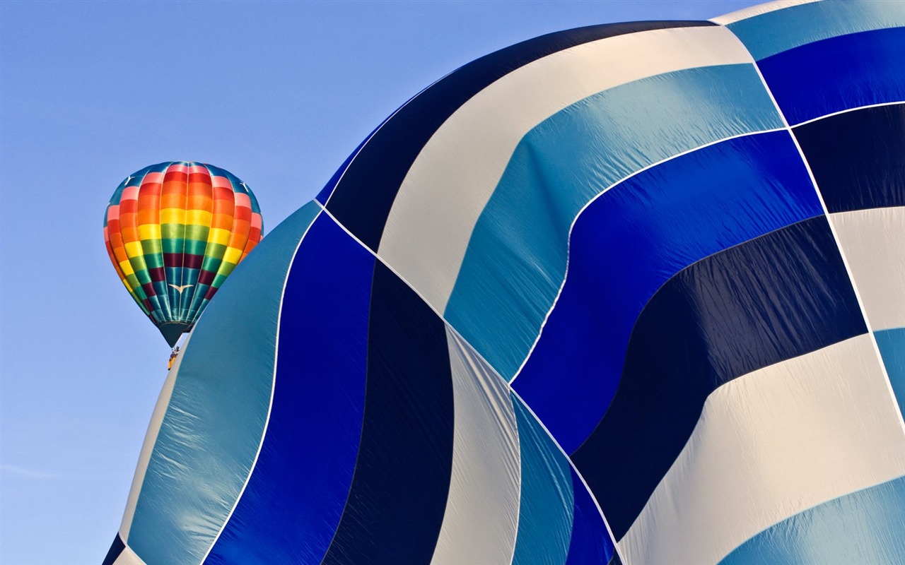 Barevné horkovzdušné balóny tapety (2) #4 - 1280x800