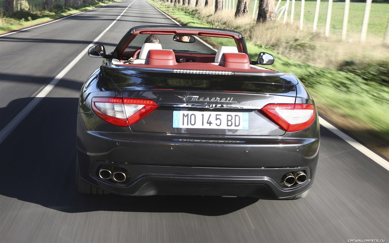 Maserati GranCabrio - 2010 fonds d'écran HD #4 - 1280x800