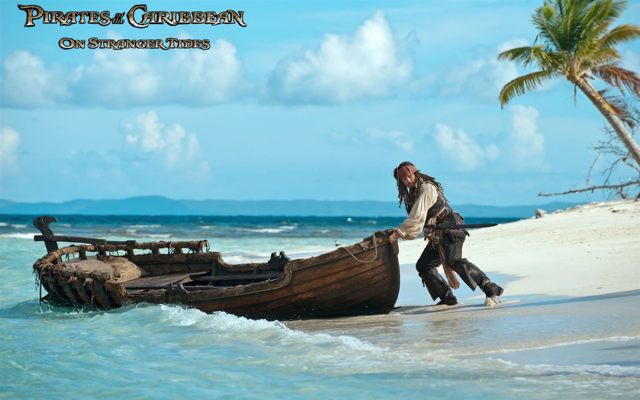 Pirates of the Caribbean: On Stranger Tides 加勒比海盗4 壁纸专辑6 - 1280x800
