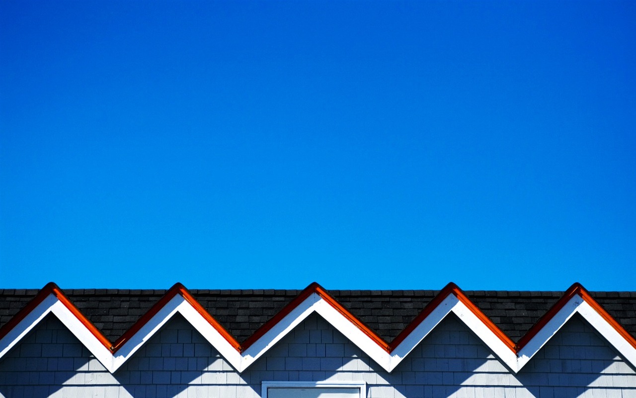 Wallpaper City ciel bleu #35 - 1280x800