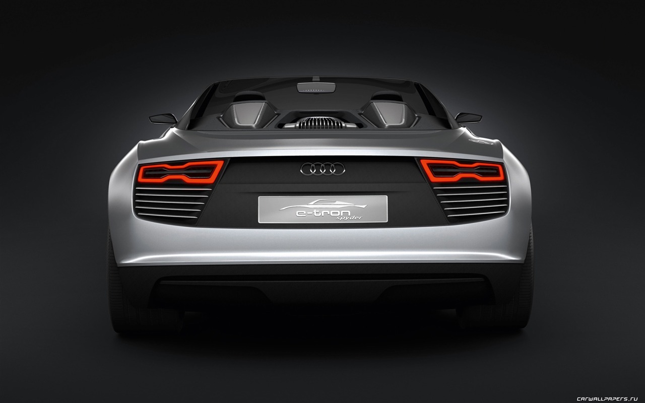 Concept Car Audi e-tron Spyder - 2010 奥迪7 - 1280x800