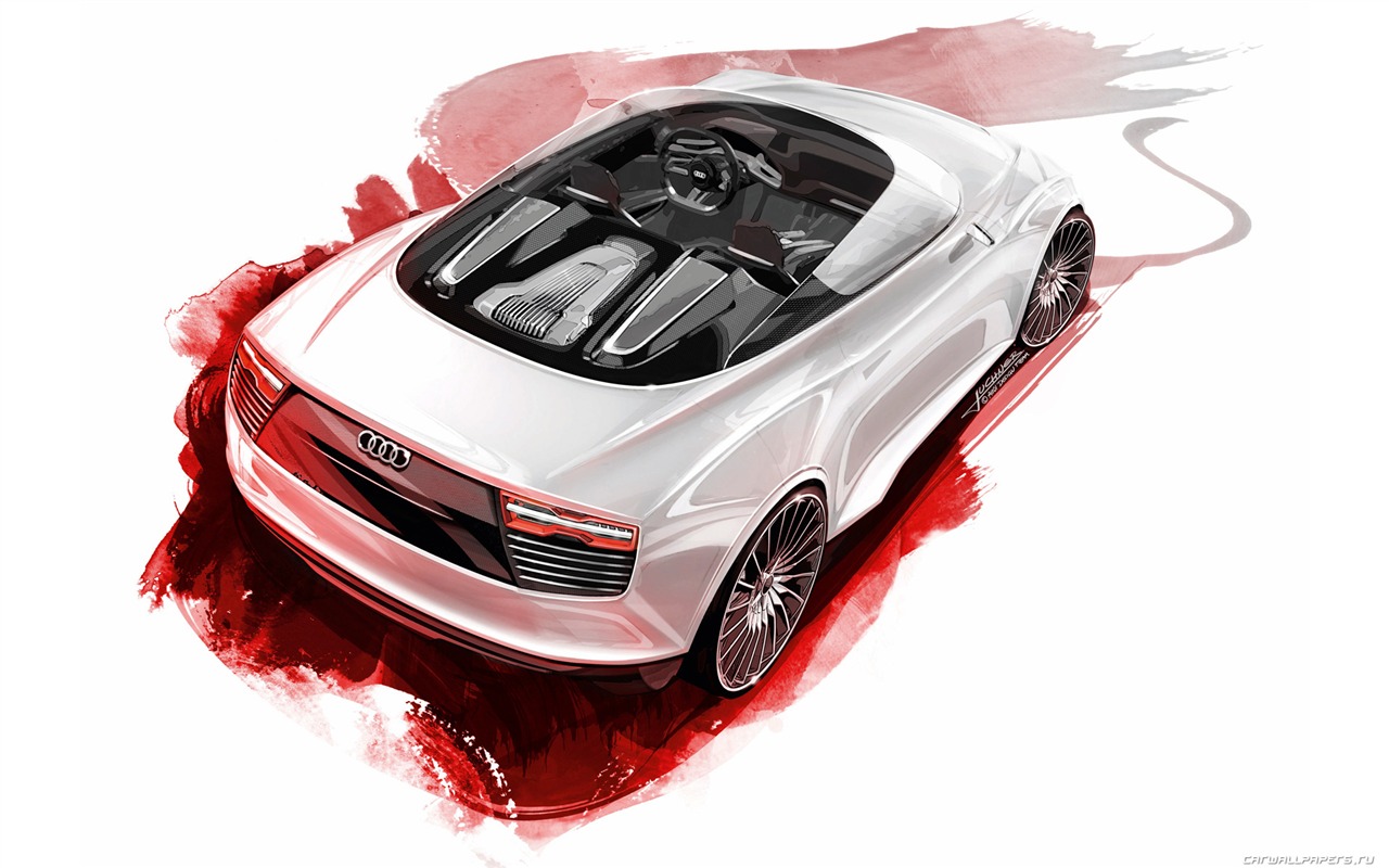 Concept Car Audi e-tron Spyder - 2010 HD tapetu #32 - 1280x800
