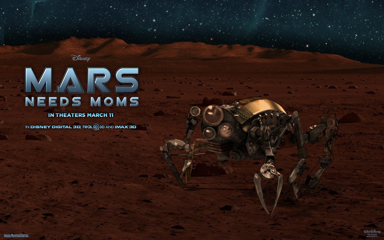 Mars Needs Moms fondos de pantalla #6 - 1280x800