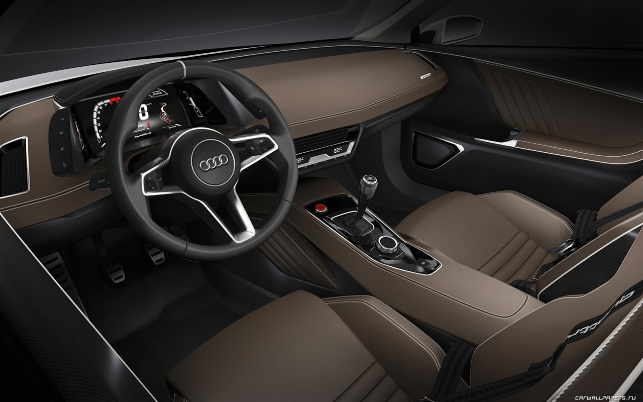 Концепт-кар Audi Quattro - 2010 HD обои #18 - 1280x800