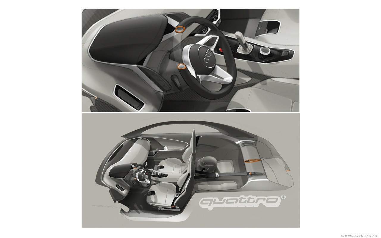 Concept Car Audi quattro - 2010 HD wallpaper #32 - 1280x800