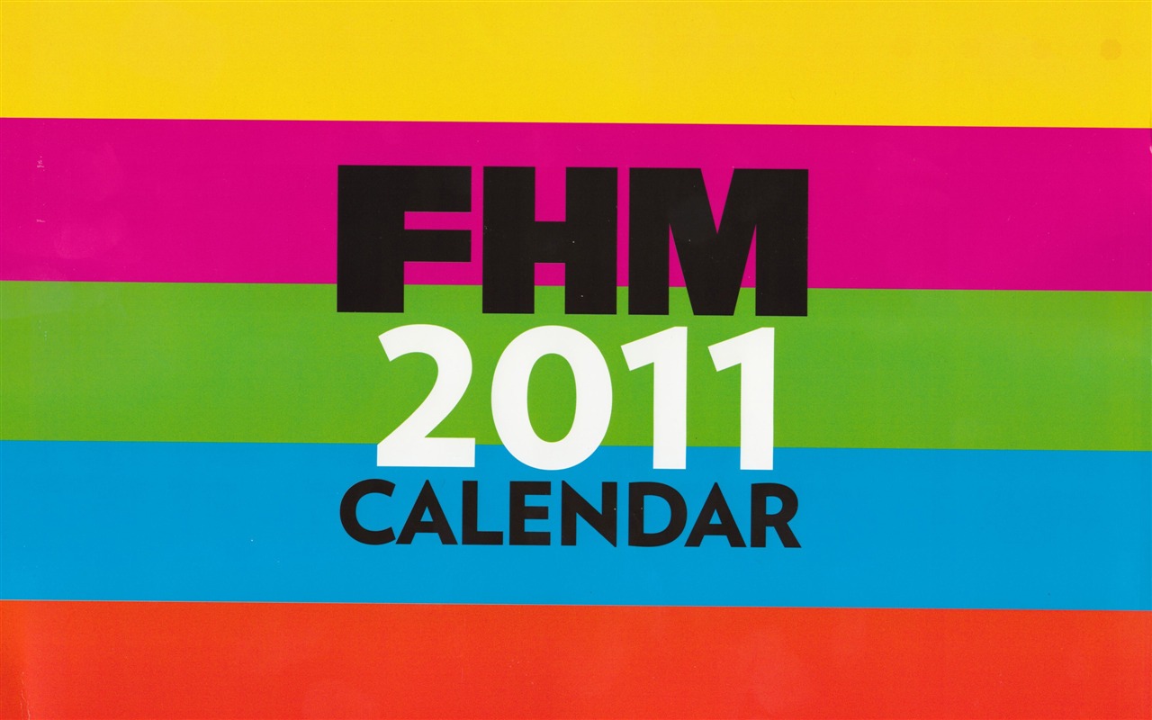 FHMのカレンダー2011壁紙女優（2） #13 - 1280x800
