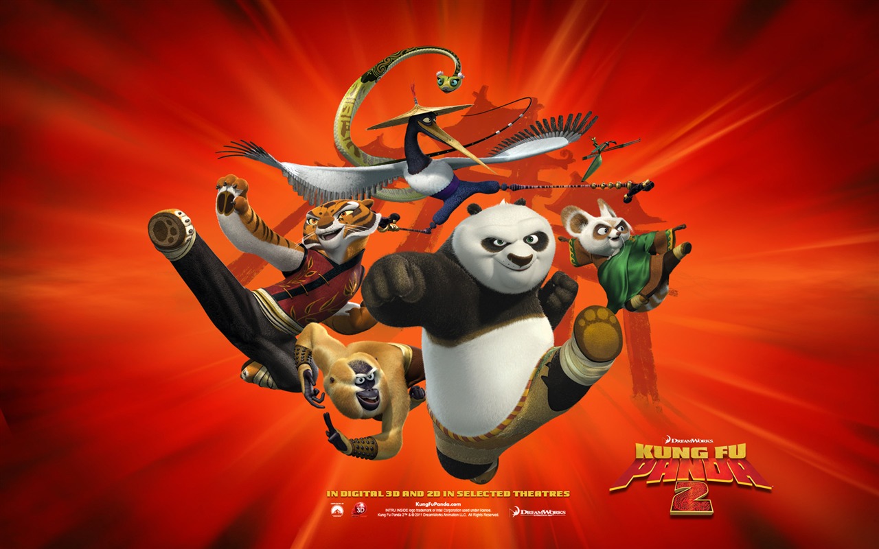 Kung Fu Panda 2 fonds d'écran HD #4 - 1280x800