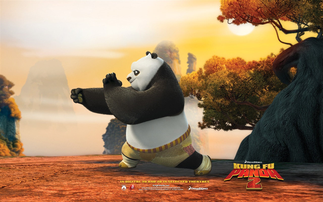 Kung Fu Panda 2 HD tapety na plochu #10 - 1280x800
