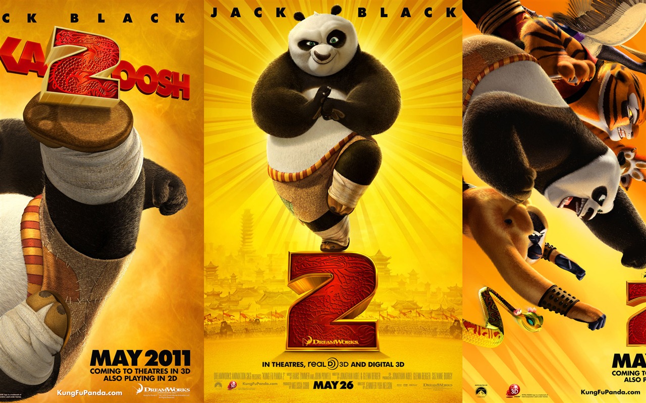 Kung Fu Panda 2 HD fondos de pantalla #12 - 1280x800
