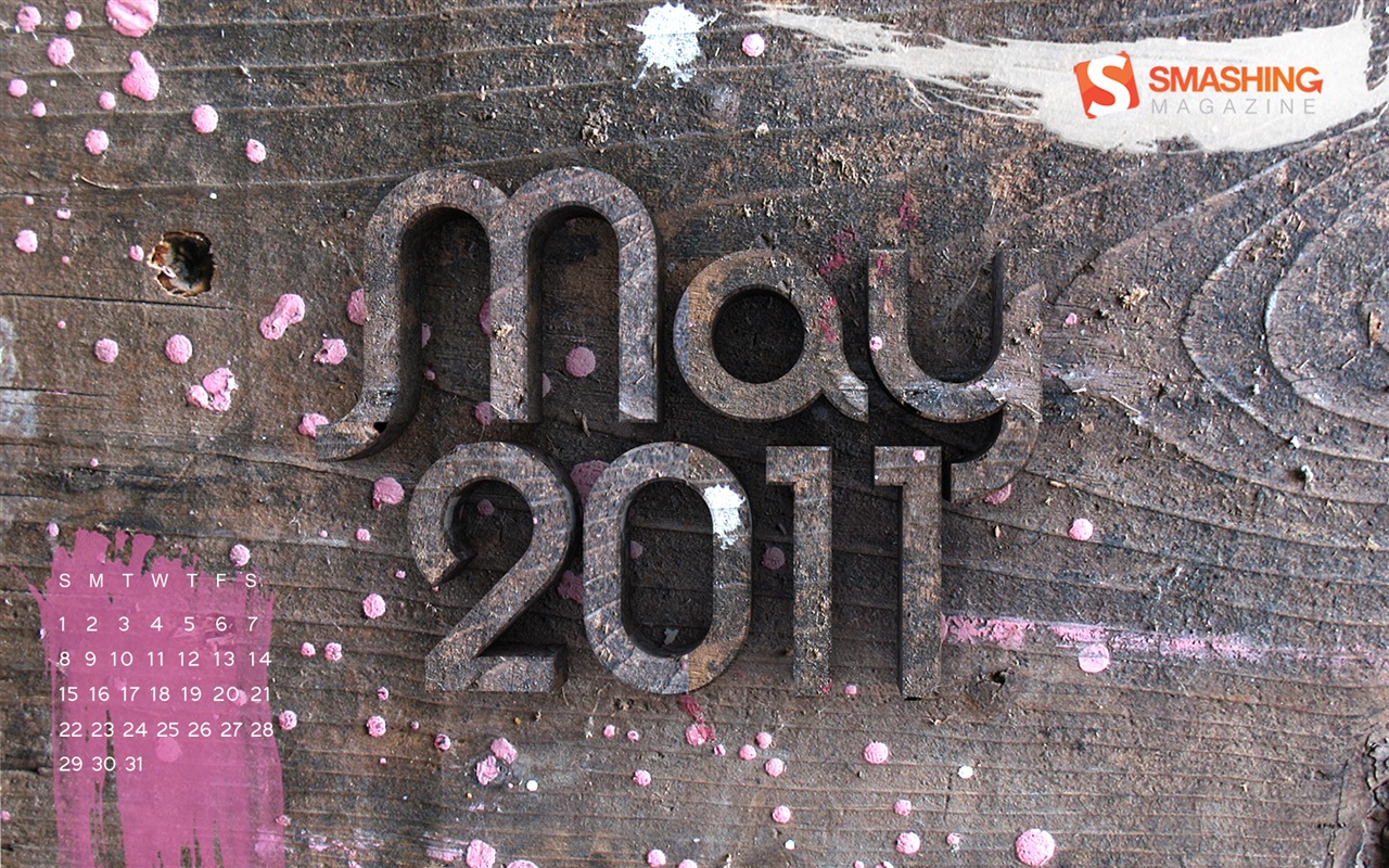 Май 2011 Календарь стола (2) #11 - 1280x800